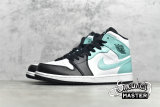 NIKE AIR JORDAN 1 MID ISLAND GREEN WHITE/BLACK/TROPICAL TWIST 554724-132