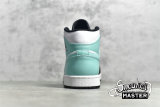 NIKE AIR JORDAN 1 MID ISLAND GREEN WHITE/BLACK/TROPICAL TWIST 554724-132