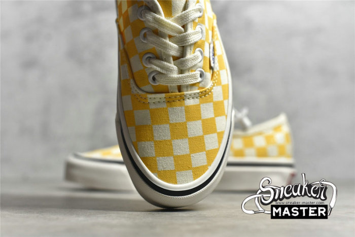 VANS AUTHENTIC 44 DX OG YELLOW/OG CHECKERBOARD/WHITE VN0A54F241P