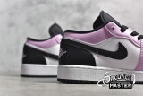 NIKE AIR JORDAN 1 LOW GS LIGHT ARCTIC PINK/WHITE/BLACK 554723-601