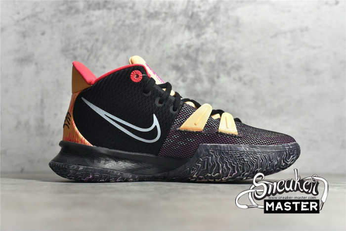 NIKE KYRIE 7 EP SOUNDWAVE BLACK/MELON TINT/GLACIER ICE DC0589-002