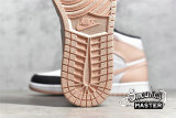 NIKE AIR JORDAN 1 MID WHITE/BLACK/CRIMSON TINT 554724-133