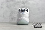 NIKE AIR JORDAN 11 RETRO LOW WHITE/WHITE/BLACK/LEGEND BLUE AV2187-117