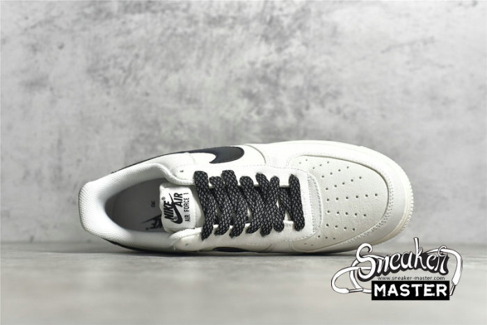 NIKE AIR FORCE 1 LOW CHAMELEON WHITE/WHITE/BLACK 315122-104