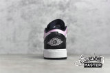 NIKE AIR JORDAN 1 LOW GS LIGHT ARCTIC PINK/WHITE/BLACK 554723-601