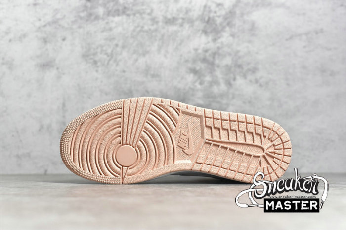 NIKE AIR JORDAN 1 MID WHITE/BLACK/CRIMSON TINT 554724-133