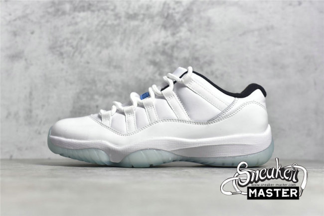 NIKE AIR JORDAN 11 RETRO LOW WHITE/WHITE/BLACK/LEGEND BLUE AV2187-117