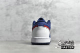 NIKE AIR JORDAN 1 LOW USA WHITE/NAVY BLUE/GYM RED CZ8454-400