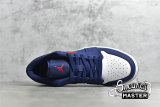 NIKE AIR JORDAN 1 LOW USA WHITE/NAVY BLUE/GYM RED CZ8454-400
