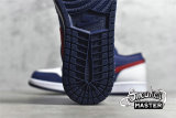 NIKE AIR JORDAN 1 LOW USA WHITE/NAVY BLUE/GYM RED CZ8454-400