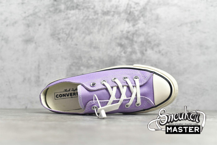CONVERSE CHUCK TAYLOR ALL-STAR LOW LIGHT PURPLE/WHITE/EGRET 164405A