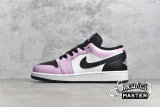 NIKE AIR JORDAN 1 LOW GS LIGHT ARCTIC PINK/WHITE/BLACK 554723-601
