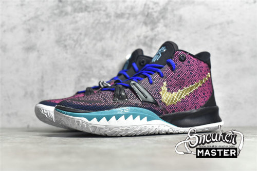 NIKE KYRIE 7 EP CHINESE NEW YEAR BLACK/SPIRIT TEAL/HYPER PINK/METALLIC GOLD CQ9327-006