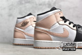 NIKE AIR JORDAN 1 MID WHITE/BLACK/CRIMSON TINT 554724-133