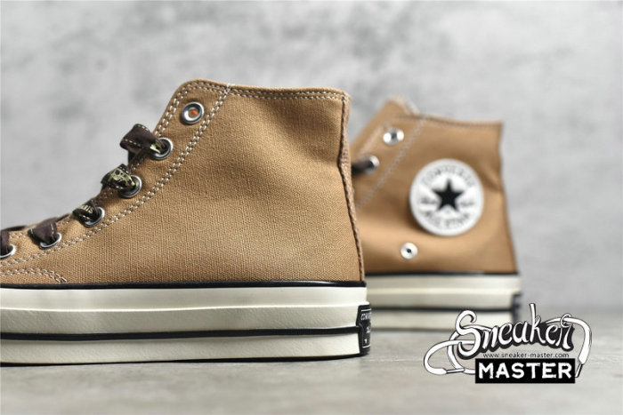CONVERSE CHUCK TAYLOR ALL-STAR HIGH X HERMES NOMAD KHAKI/BLACK/EGRET 168504C