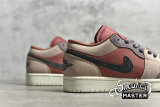 NIKE AIR JORDAN 1 LOW CANYON RUST/BLACK/PURPLE SMOKE DC0774-602