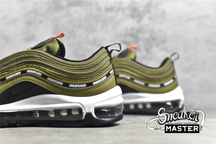 NIKE AIR MAX 97 X UNDEFEATED MILITIA GREEN/ORANGE BLAZE/WHITE/BLACK DC4830-300