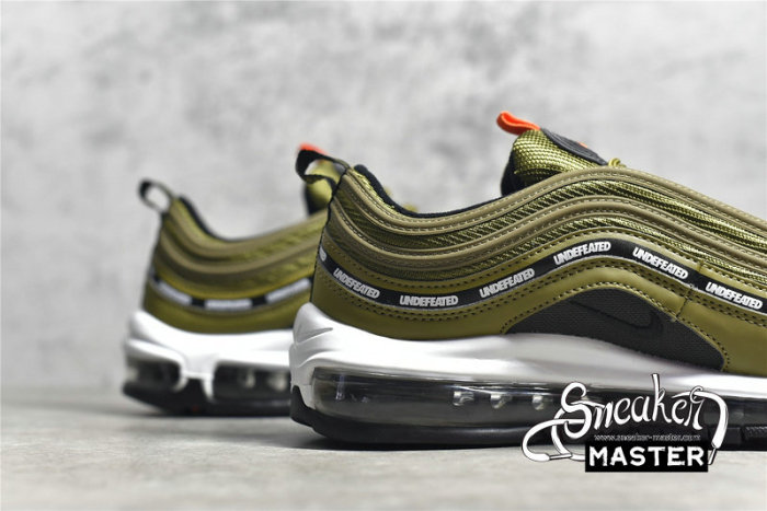 NIKE AIR MAX 97 X UNDEFEATED MILITIA GREEN/ORANGE BLAZE/WHITE/BLACK DC4830-300