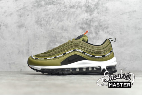 NIKE AIR MAX 97 X UNDEFEATED MILITIA GREEN/ORANGE BLAZE/WHITE/BLACK DC4830-300