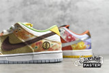 NIKE DUNK LOW PRO SB STREET HAWKER X JASON DENG COPPER/LIGHT SILVER/PUEBLO BROWN CV1628-800