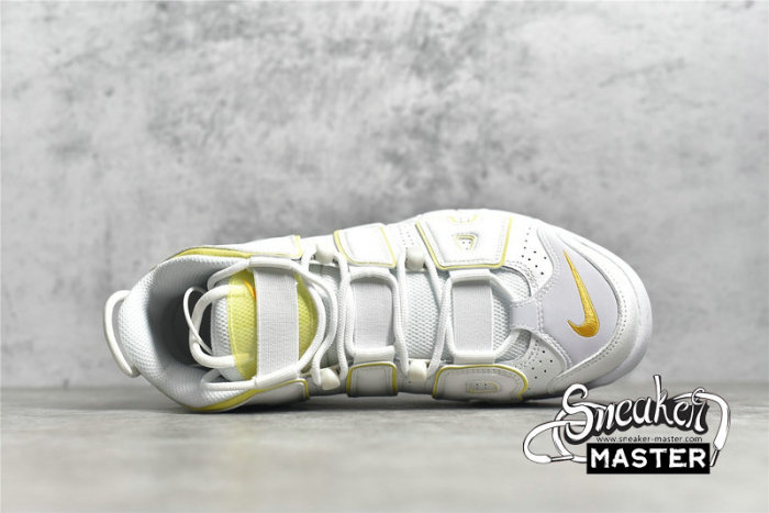 NIKE AIR MORE UPTEMPO SUMMIT WHITE/SUMMIT WHITE/OPTI YELLOW DM3035-100