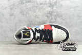 NIKE AIR JORDAN 1 MID SE LET(HER)MAN SAIL/METALLIC GOLD/GYM RED/BLACK DC1426-100