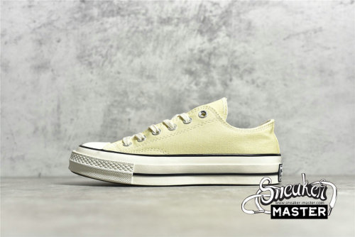 CONVERSE CHUCK TAYLOR 70S ALL-STAR LOW BANANA CAKE/EGRET/EGRET 170793C