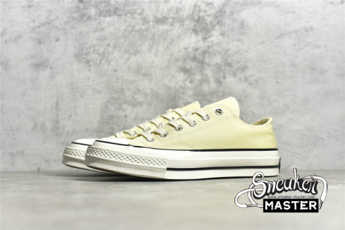 CONVERSE CHUCK TAYLOR 70S ALL-STAR LOW BANANA CAKE/EGRET/EGRET 170793C
