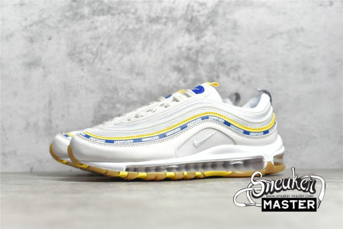 NIKE UNDEFEATED X AIR MAX 97 UCLA BRUINS SAIL/AERO BLUE/MIDWEST GOLD/WHITE DC4830-100