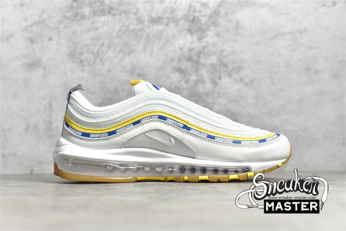 NIKE UNDEFEATED X AIR MAX 97 UCLA BRUINS SAIL/AERO BLUE/MIDWEST GOLD/WHITE DC4830-100