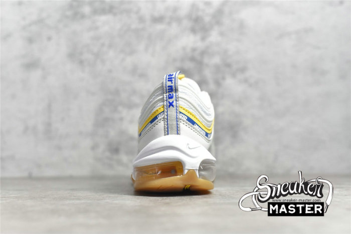 NIKE UNDEFEATED X AIR MAX 97 UCLA BRUINS SAIL/AERO BLUE/MIDWEST GOLD/WHITE DC4830-100