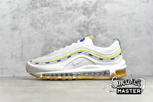 NIKE UNDEFEATED X AIR MAX 97 UCLA BRUINS SAIL/AERO BLUE/MIDWEST GOLD/WHITE DC4830-100