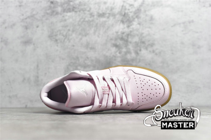 NIKE AIR JORDAN 1 LOW ARCTIC PINK/WHITE/GUM LIGHT BROWN DC0774-601