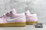 NIKE AIR JORDAN 1 LOW ARCTIC PINK/WHITE/GUM LIGHT BROWN DC0774-601