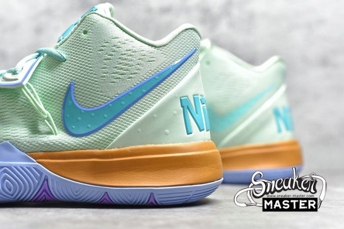 NIKE SPONGEBOB SQUAREPANTS X KYRIE 5 EP SQUIDWARD FROSTED SPRUCE/ALUMINUM CJ6950-300