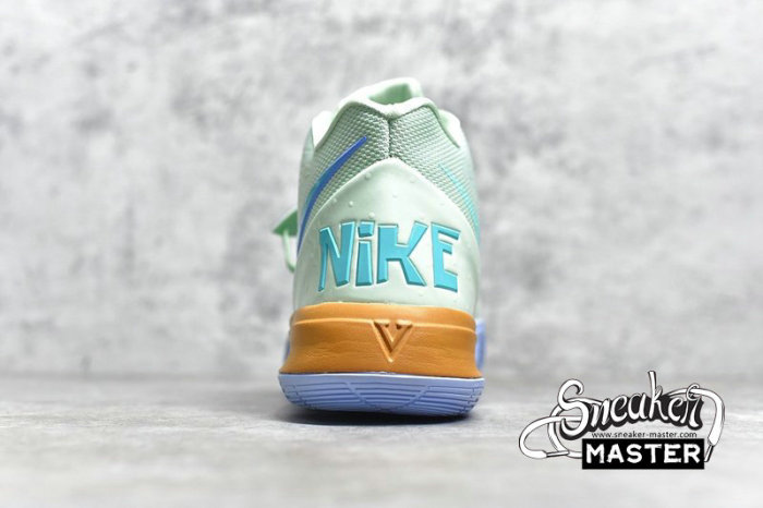 NIKE SPONGEBOB SQUAREPANTS X KYRIE 5 EP SQUIDWARD FROSTED SPRUCE/ALUMINUM CJ6950-300