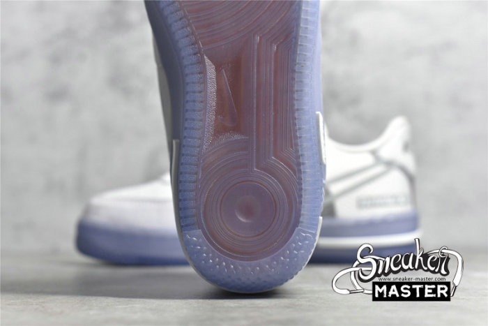 NIKE AIR FORCE 1 REACT QS WHITE/LIGHT BONE/SAIL/RUSH CORAL CQ8879-100