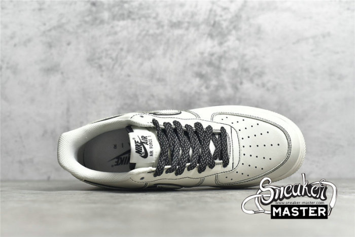 NIKE AIR FORCE 1 LOW 07 BEIGE/BEIGE/BLACK 315122-808