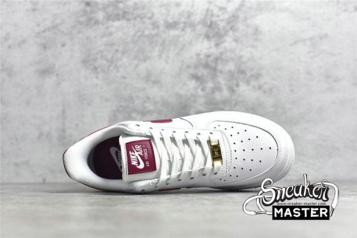 NIKE AIR FORCE 1 LOW 07 WHITE/NOBLE RED/WHITE/WHITE 315115-154