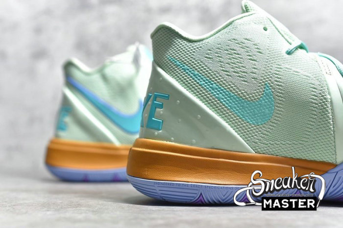 NIKE SPONGEBOB SQUAREPANTS X KYRIE 5 EP SQUIDWARD FROSTED SPRUCE/ALUMINUM CJ6950-300