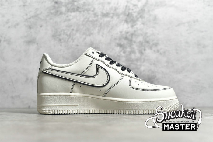 NIKE AIR FORCE 1 LOW 07 BEIGE/BEIGE/BLACK 315122-808
