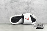 NIKE AIR JORDAN HYDRO 5 SLIDE WHITE/RED-SILVER 555501-112