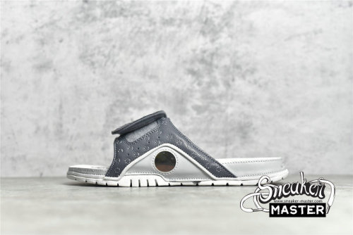 NIKE AIR JORDAN HYDRO 13 RETRO SLIDE DARK GREY/DARK GREY/METALLIC SILVER 684915-022