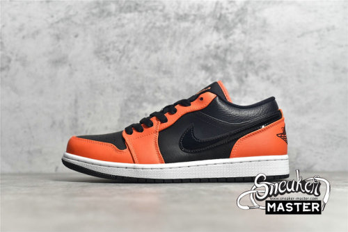 NIKE AIR JORDAN 1 LOW SE BLACK/TURF ORANGE/WHITE CK3022-008