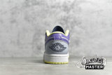 NIKE AIR JORDAN 1 LOW MISMATCHED THUNDER BLUE/WHITE/PURPLE MAGENTA DJ4342-400