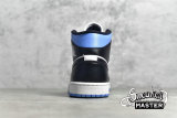 NIKE AIR JORDAN 1 MID WHITE/UNIVERSITY BLUE/BLACK BQ6472-102