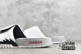 NIKE AIR JORDAN HYDRO 5 SLIDE WHITE/RED-SILVER 555501-112