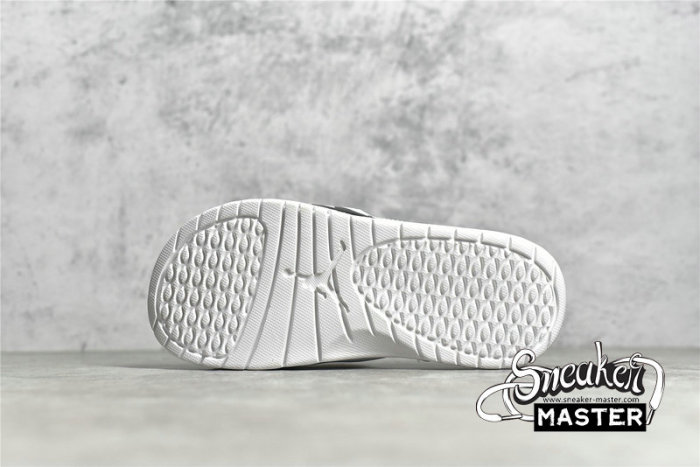 NIKE AIR JORDAN HYDRO 5 SLIDE WHITE/RED-SILVER 555501-112