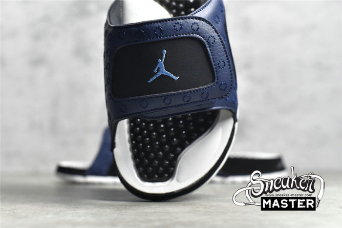 NIKE AIR JORDAN HYDRO 13 RETRO SLIDE MIDNIGHT NAVY/UNIVERSITY BLUE 684915-400