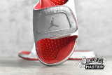 NIKE AIR JORDAN HYDRO 13 SLIDE WHITE/WHITE/RED 684915-121
